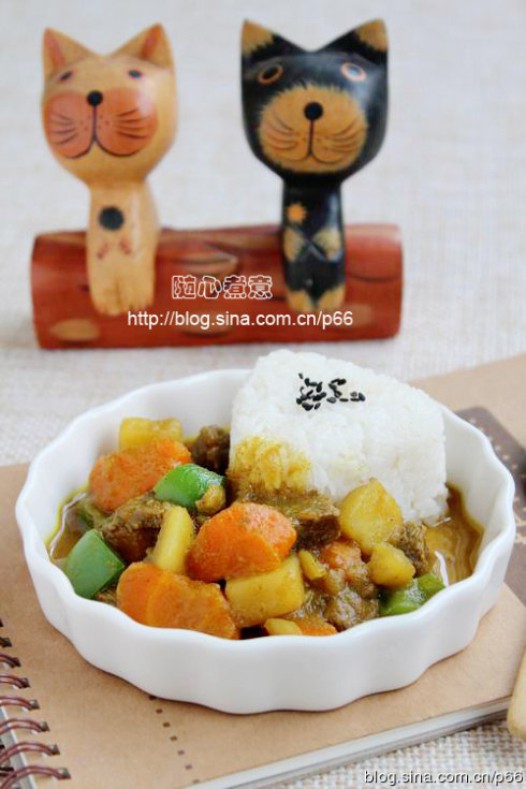 咖喱牛肉饭的做法