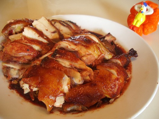 南乳烤鸡的做法