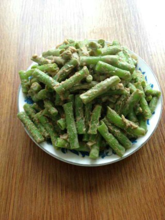 麻酱拌豆角的做法
