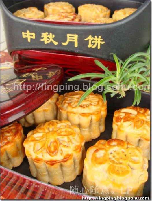 红豆沙月饼的做法