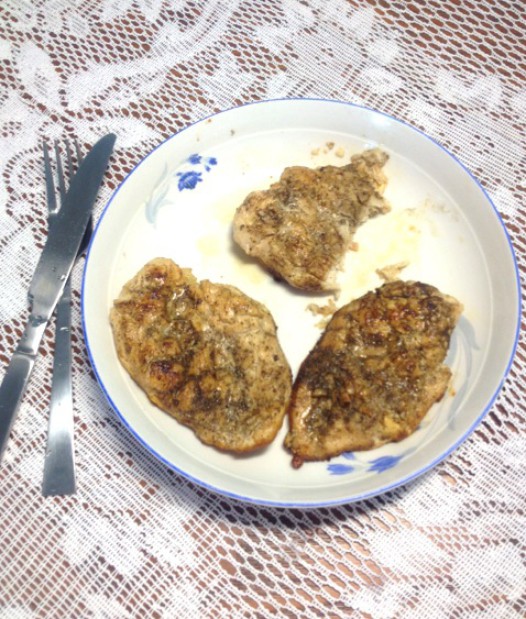 黑胡椒烤鸡胸的做法