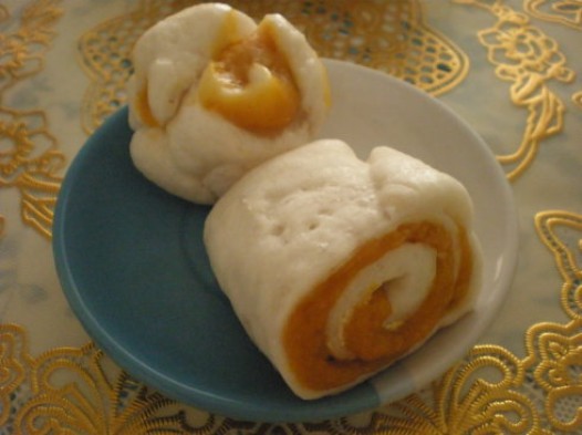 双色南瓜馒头的做法