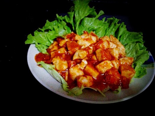 番茄鸡肉的做法