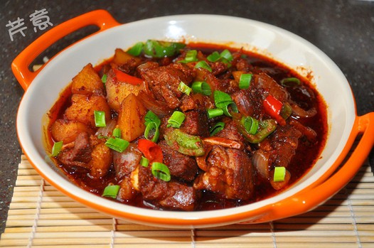 香辣羊肉锅的做法