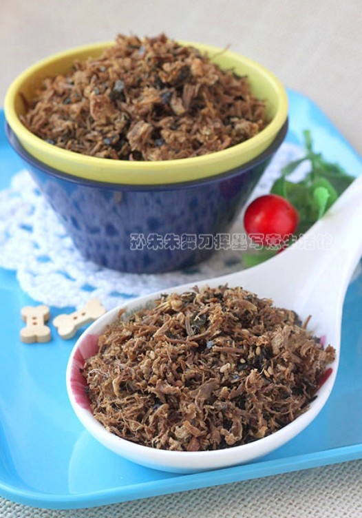 海苔牛肉松的做法