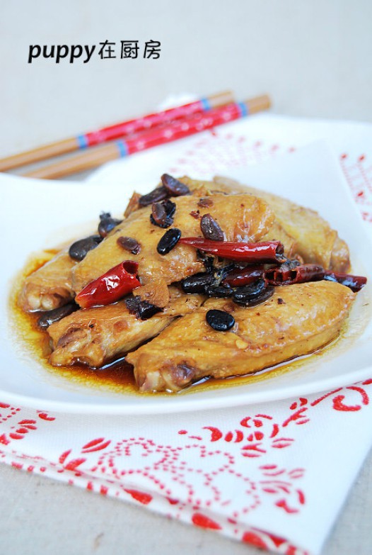 豆豉蒸鸡翅的做法