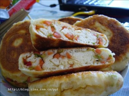 火腿葱花饼的做法