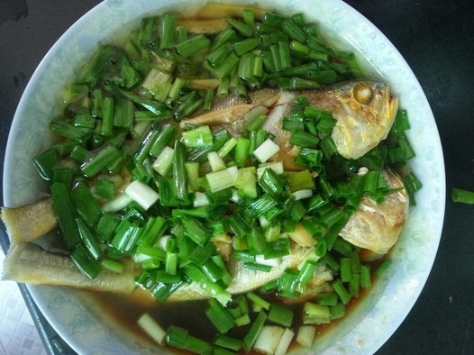 葱油小黄鱼的做法