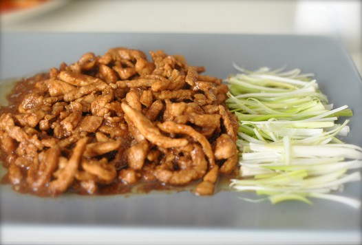 京酱肉丝的做法