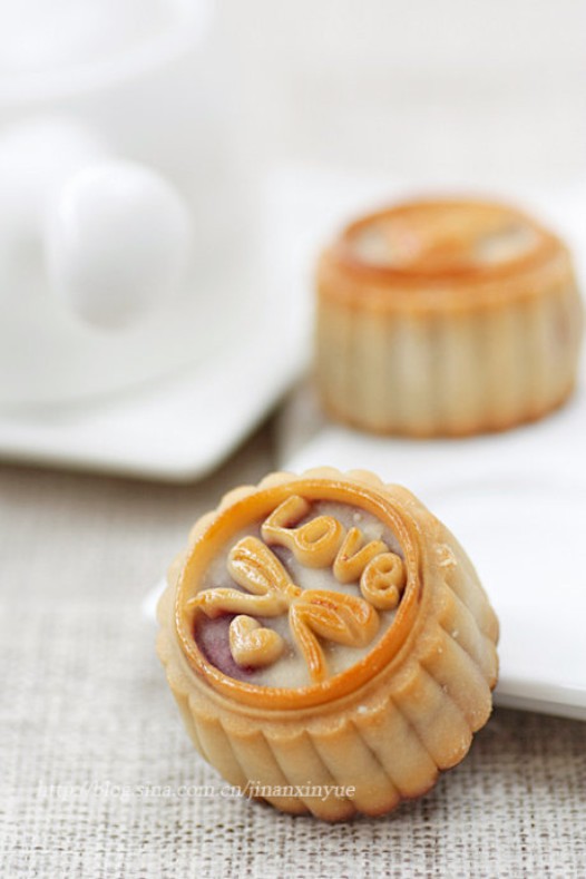 紫薯月饼的做法