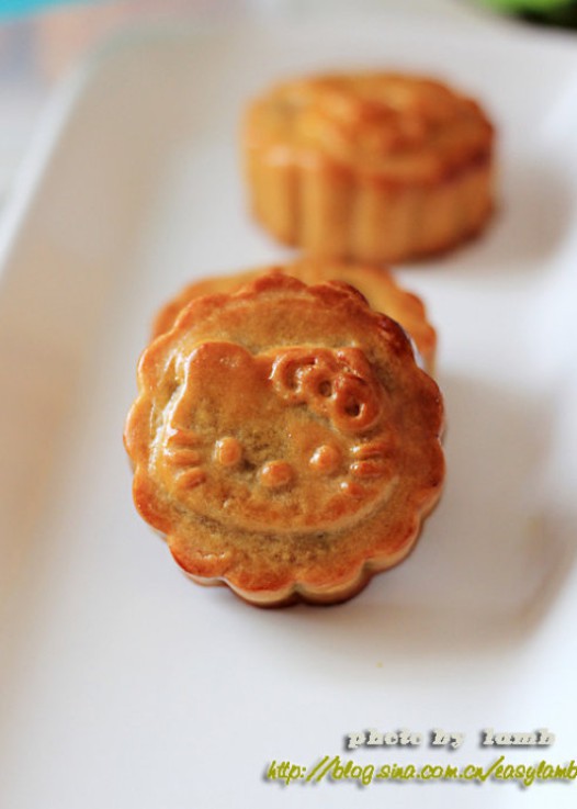 卡通版广式月饼的做法