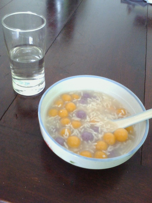 双色小汤圆的做法