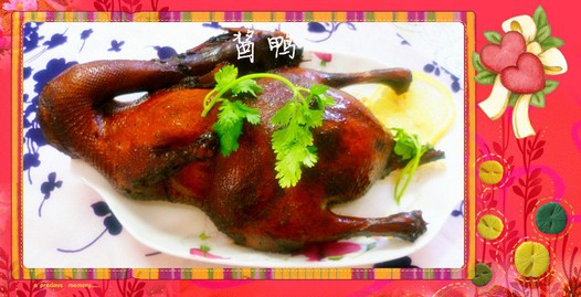 蜜汁酱鸭的做法