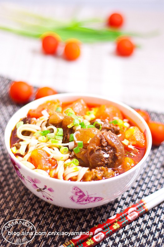 茄汁牛肉面的做法