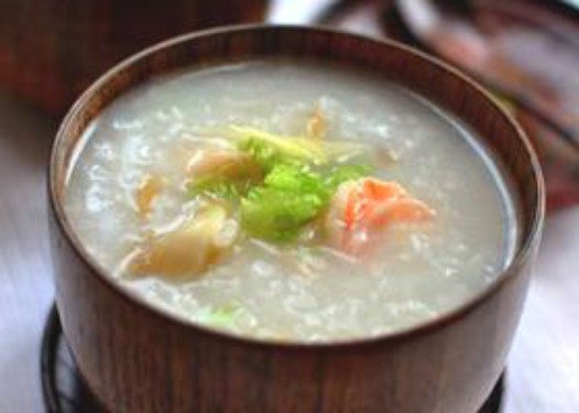 鲍鱼鲜虾粥(精华版)的做法