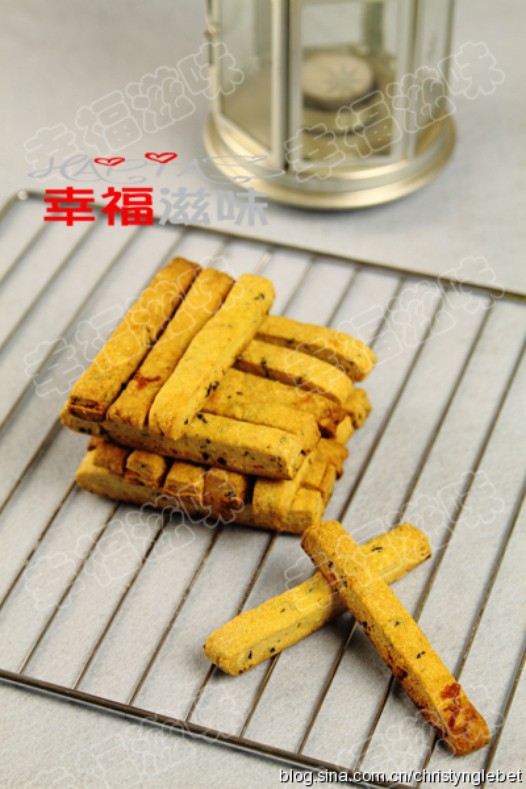 海苔肉松饼干的做法