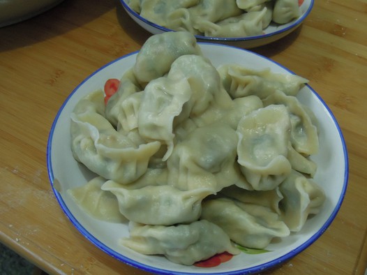 菠菜饺子的做法