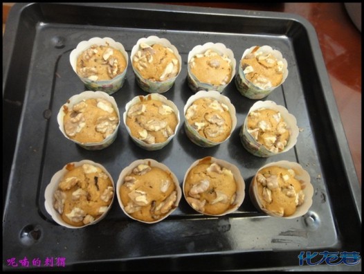 桂圆核桃蛋糕的做法