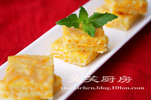 泰式南瓜蒸糕的做法