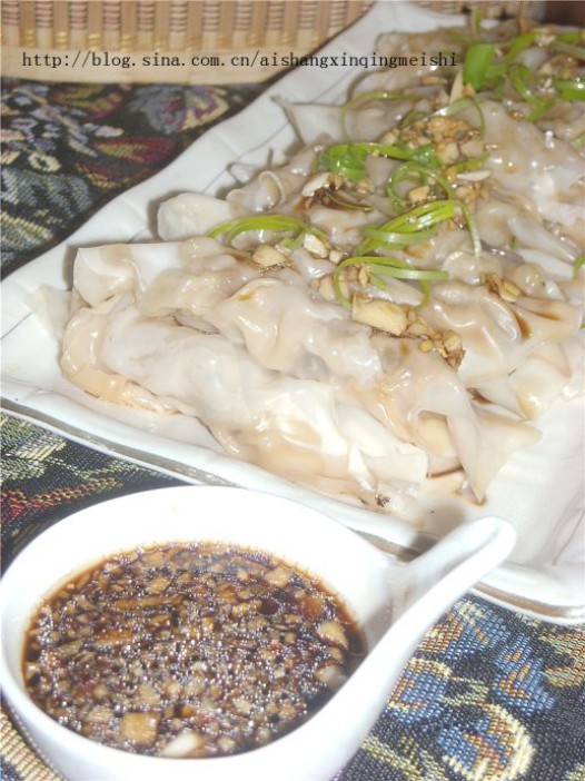 混沌皮蒸肉卷的做法