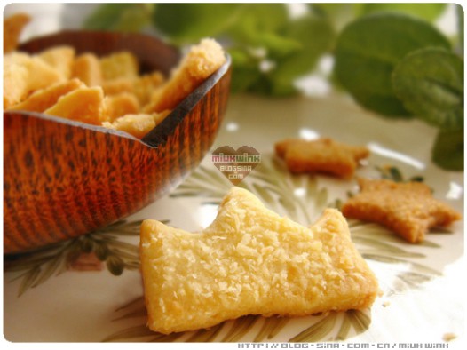【椰子饼干】酥软椰蓉奶油小饼的做法