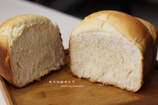 面包机版白吐司的做法