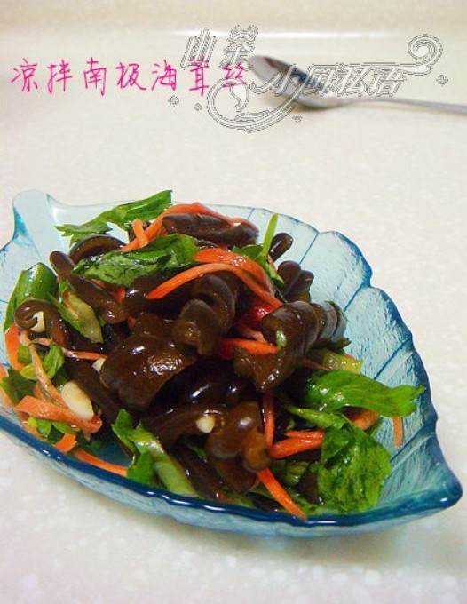 凉拌南极海茸丝的做法