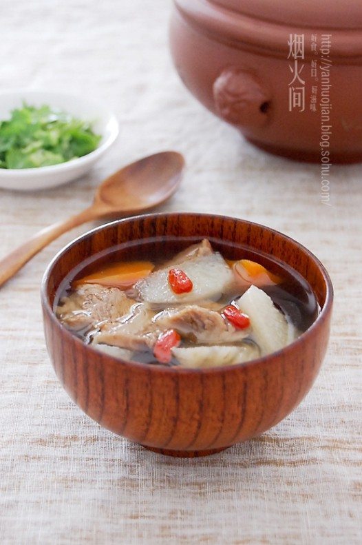 枸杞山药牛肉汤的做法