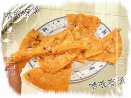 泡菜鱿鱼饼的做法