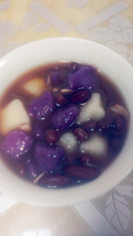 红豆芋圆汤的做法
