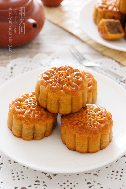 广式栗蓉月饼的做法