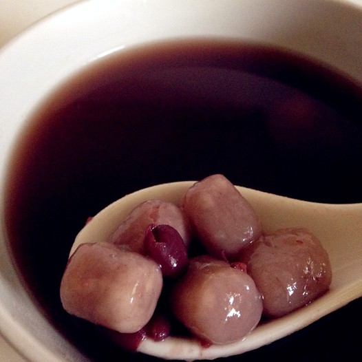 红豆芋圆汤的做法