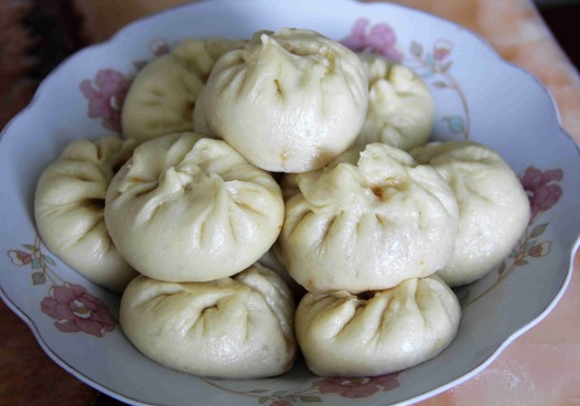 大葱肉馅包子的做法