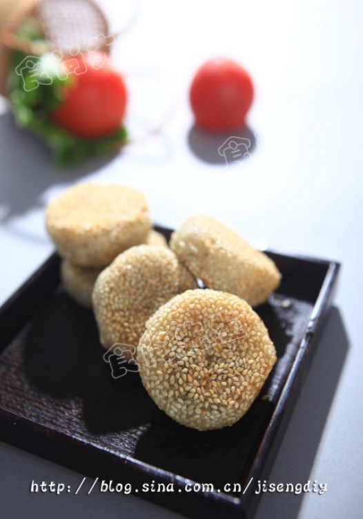 芝麻煎软饼的做法