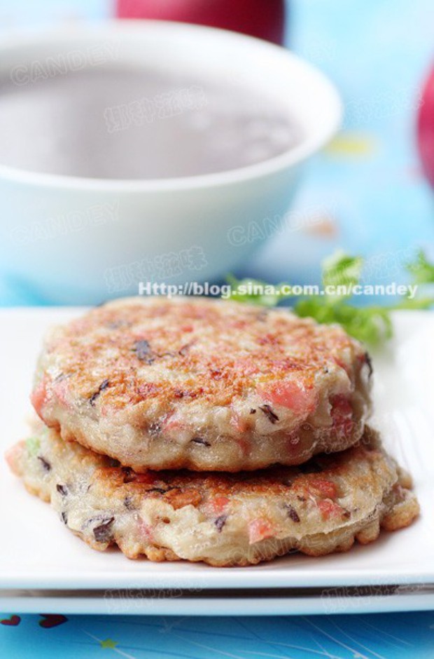 藕饼的做法