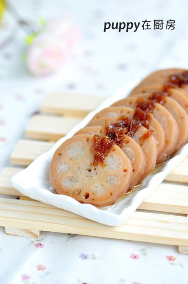 蜜汁糯米藕的做法