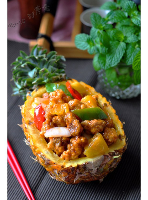 菠萝船咕咾肉的做法