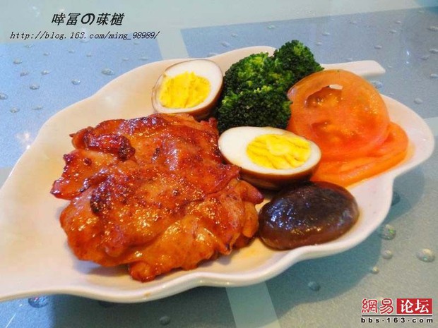 蜜汁鸡扒的做法
