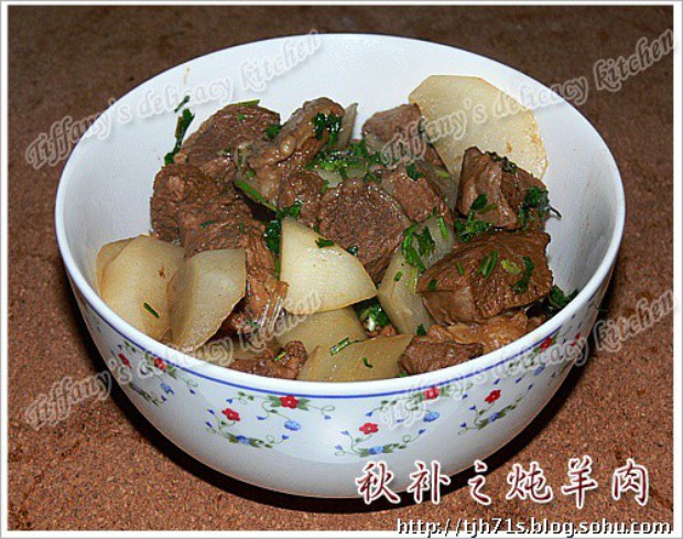 炖羊肉的做法