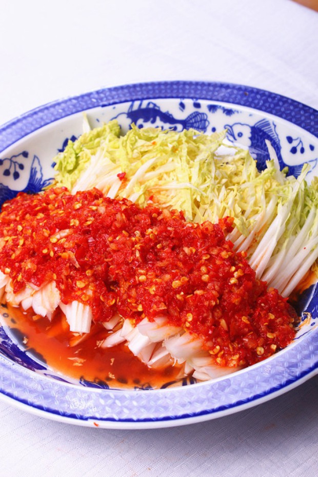 特色剁椒娃娃菜的做法