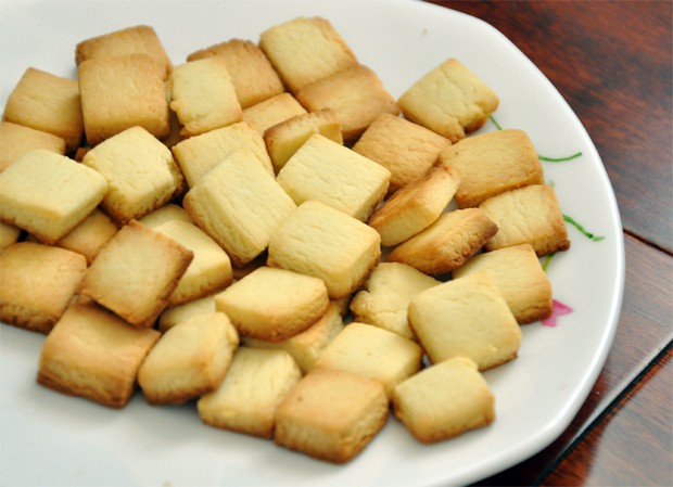 奶油小方饼的做法