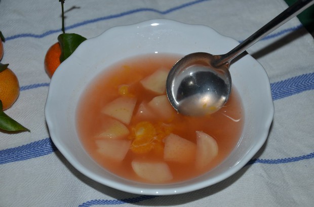 酸甜苹果汤的做法