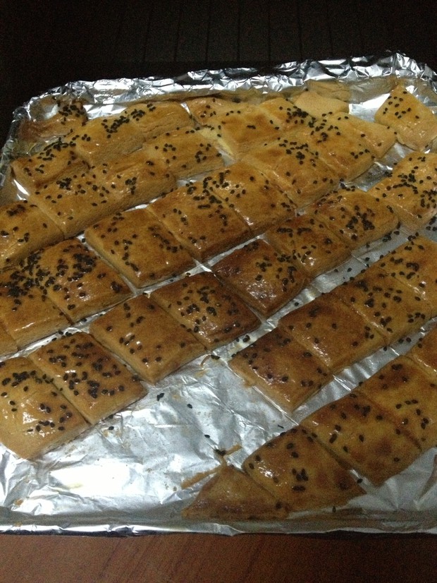 芝麻炉果的做法