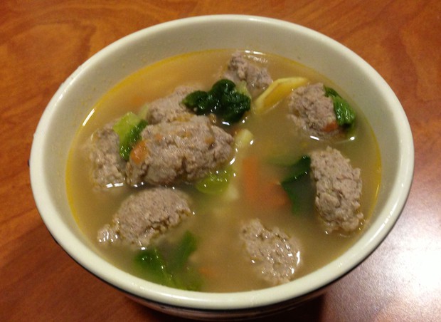 羊肉丸子汤的做法