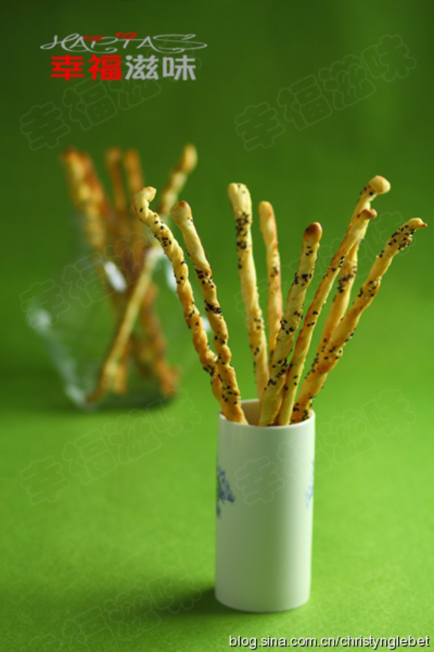 奶酪芝麻面包棒的做法