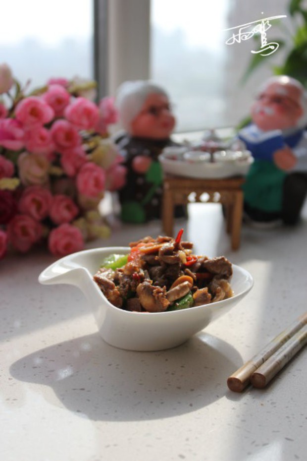 黄飞鸿版炒鸡杂的做法