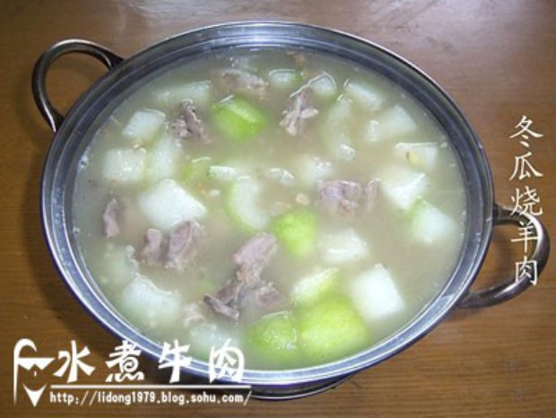 冬瓜烧羊肉的做法
