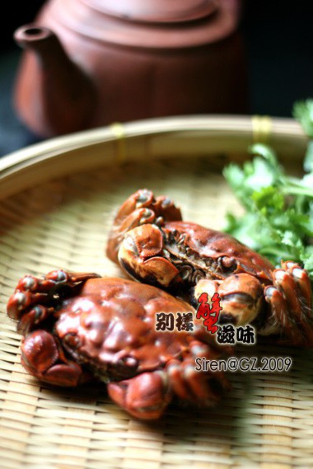 拆蟹肉的做法