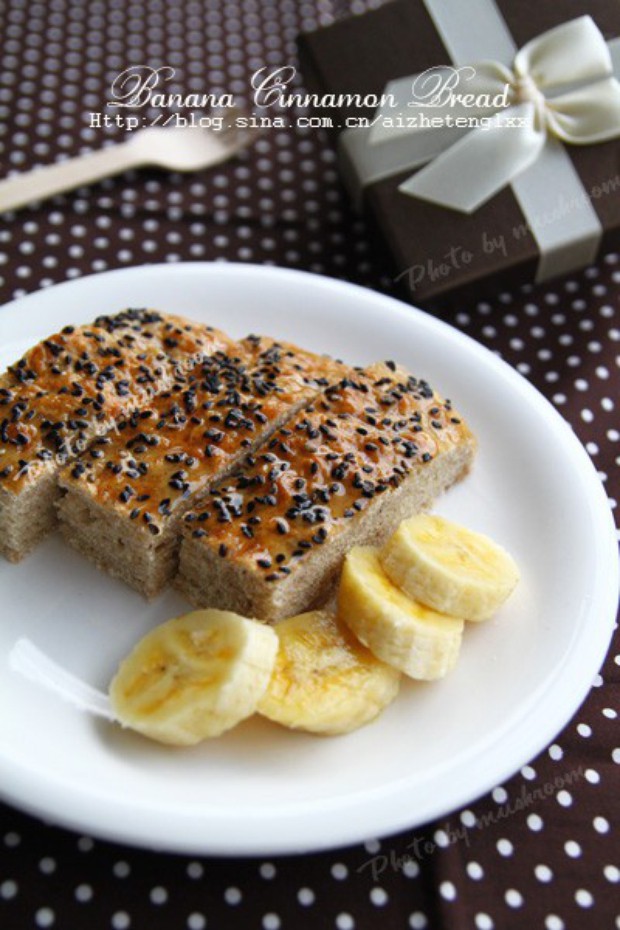 香蕉肉桂面包的做法