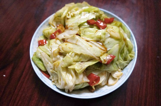 手撕包菜的做法